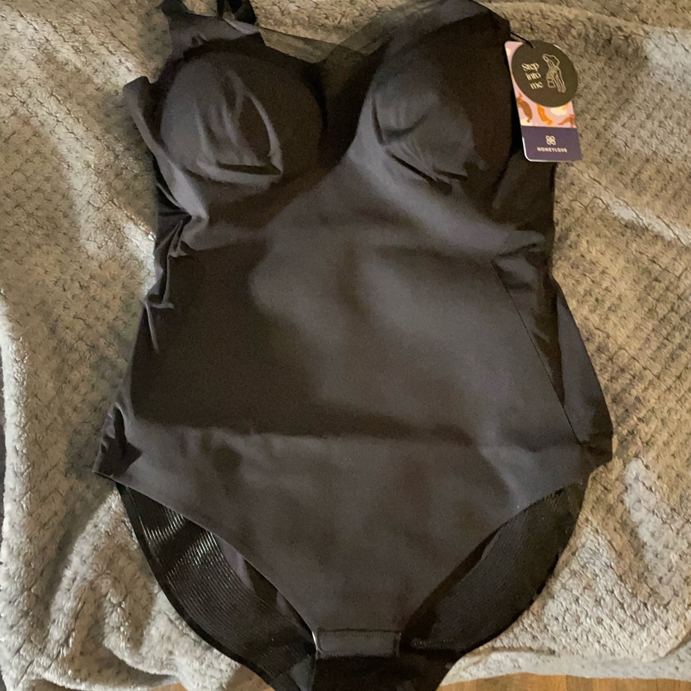 Honeylove crossover cami bodysuit